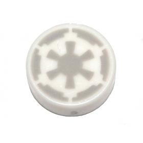 1 x 1 kerek csempe elem - mintás/matricás™