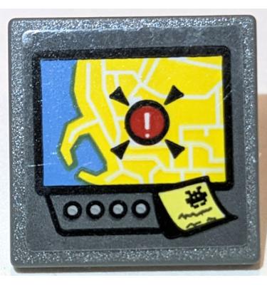 Jelzőtábla 2 x 2 - mintás/matricás