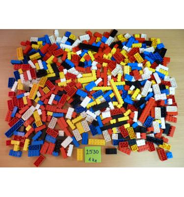 LEGO Válogatott 2 soros kocka elemek 1 kg