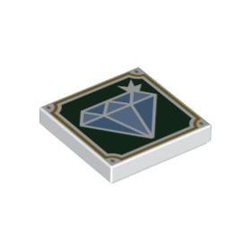 Csempe 2 x 2 - mintás/matricás™