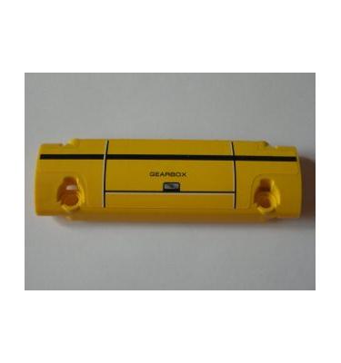 Technic ívelt panel 11 x 3 - mintás/matricás