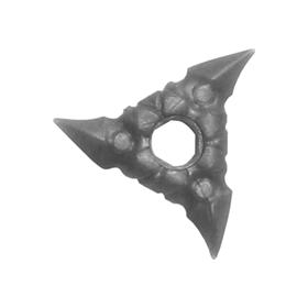 Minifigura Shuriken dobócsillag (bordázott markolat)™