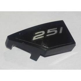 Ék elem 2 x 1 x 2/3 (bal) - mintás/matricás™