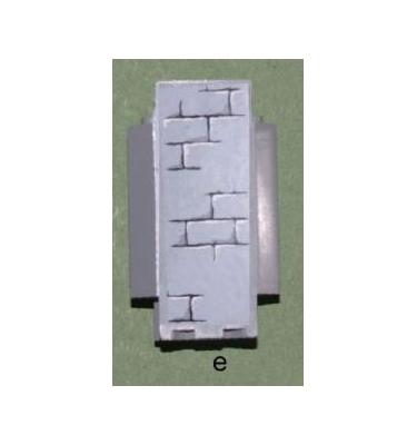Sarok panel / fal elem 3 x 3 x 6 - mintás/matricás