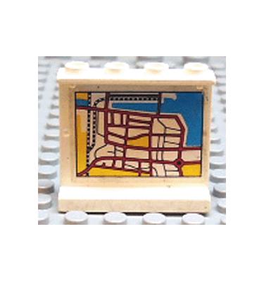 Panel 1 x 4 x 3 - mintás/matricás