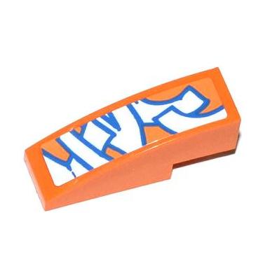 Íves lejtő 3 x 1 - mintás/matricás