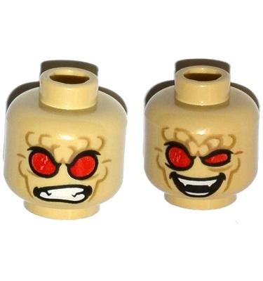 Minifigura fej (kétoldalas)