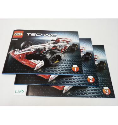 Lego Technic 42000 - CSAK ÖSSZERAKÁSI ÚTMUTATÓ