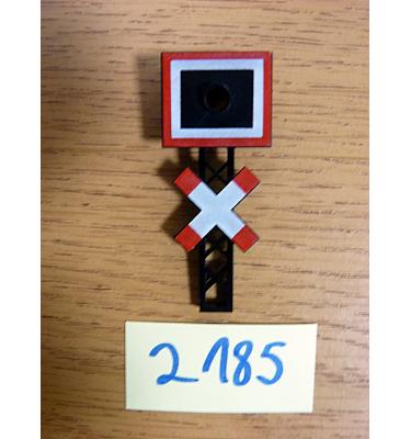 Lego vasúti átjáró,lámpa
