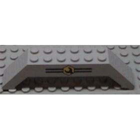 10 x 2 x 2 45°-os dupla lejtő elem - mintás/matricás™