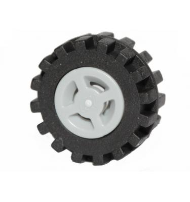 Kerék, 8mm D. x 6mm felni gumival