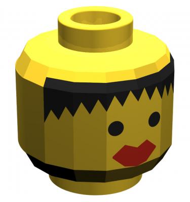 Minifigura fej