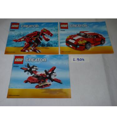 Lego Creator 31024 - CSAK ÖSSZERAKÁSI ÚTMUTATÓ!