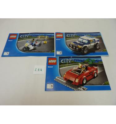 Lego City 60007 - CSAK ÖSSZERAKÁSI ÚTMUTATÓ!!!