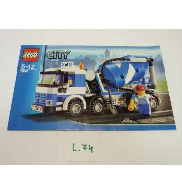Lego City 7990 - CSAK ÖSSZERAKÁSI ÚTMUTATÓ