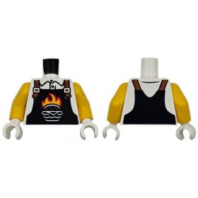 Figura felsőtest kezekkel - mintás/matricás™