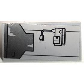 Csempe 2 x 4 - mintás/matricás™