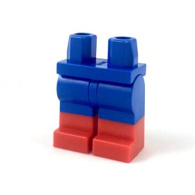 Minifigura láb - mintás/matricás™