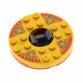 Forgótányér 6 x 6 (Ninjago Spinner) - mintás/matricás