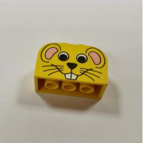 Módosított kocka 2 x 4 x 2 - mintás/matricás™