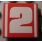 Csempe 2 x 2 - mintás/matricás