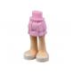 Friends figura láb - mintás/matricás