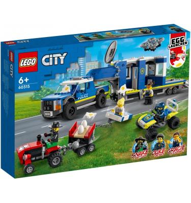 Rendőrségi mobil parancsnoki kamion