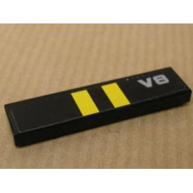 Csempe 1 x 4 - mintás/matricás™