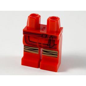 Minifigura csípő és lábak - mintás/matricás™