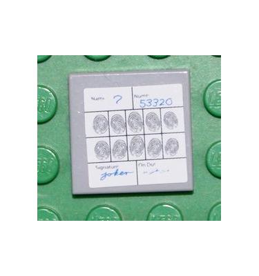 Csempe 2 x 2 - mintás/matricás