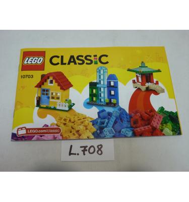 Lego Classic 10703 - CSAK ÖSSZERAKÁSI ÚTMUTATÓ!