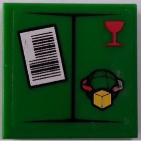 Csempe 2 x 2 - mintás/matricás™