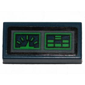 Csempe 1 x 2 - mintás/matricás™