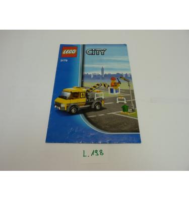 Lego City 3179 - CSAK ÖSSZERAKÁSI ÚTMUTATÓ
