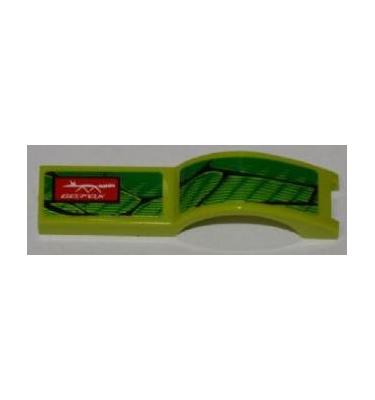 Sárvédő 1 x 4 1/2 - mintás/matricás