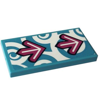 Csempe 2 x 4 - mintás/matricás