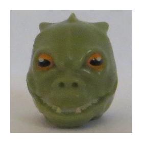 Minifigura fej, módosított - mintás/matricás™
