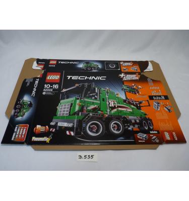 Lego Technic 42008 - CSAK ÜRES DOBOZ!