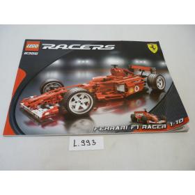 Lego Racers 8386 - CSAK ÖSSZERAKÁSI ÚTMUTATÓ!™