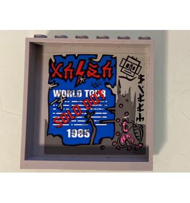 Panel 1 x 6 x 5 - mintás/matricás