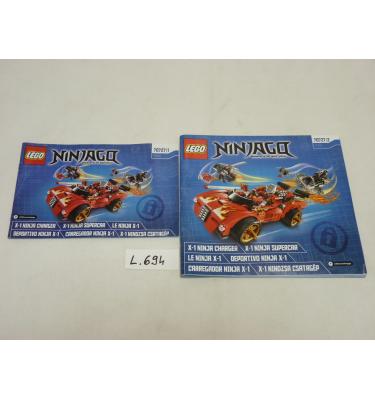 Lego Ninjago 70727 - CSAK ÖSSZERAKÁSI ÚTMUTATÓ!