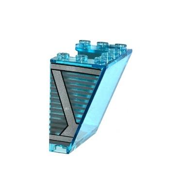 Szélvédő 3 x 4 x 4 fordított - mintás/matricás