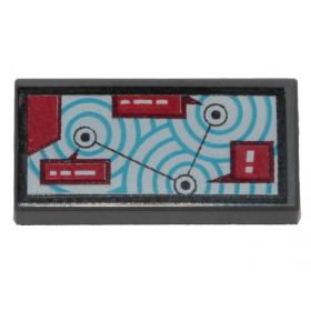 Csempe 1 x 2 - mintás/matricás™
