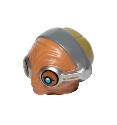 Minifigura fej - mintás/matricás