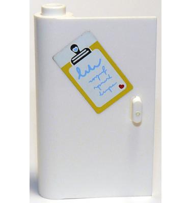 Ajtó 1 x 3 x 4 (bal) - mintás/matricás