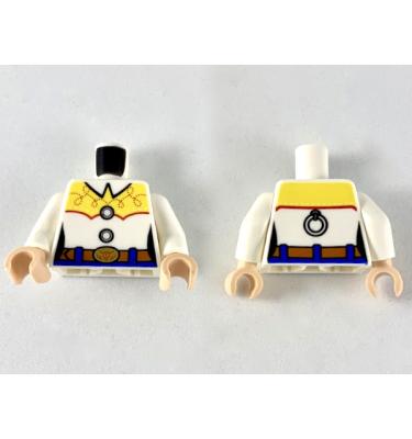 Figura felsőtest kezekkel - mintás/matricás