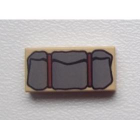 Csempe 1 x 2 - mintás/matricás™