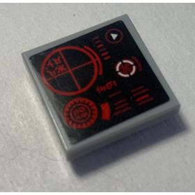 Módosított csempe 2 x 2 - mintás/matricás™