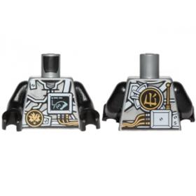 Figura felsőtest kezekkel - mintás/matricás™