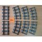9V Vonat,vasút, sín elem - 2 egyenes+6 íves